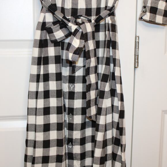 POLO RALPH LAUREN Buffalo Check Belted Twill Midi Shirtdress | 4 - Picture 5 of 11